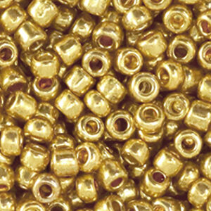 Metallic shine gold 4mm