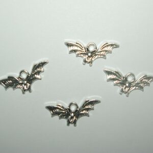 Zilveren Vleermuis bedels