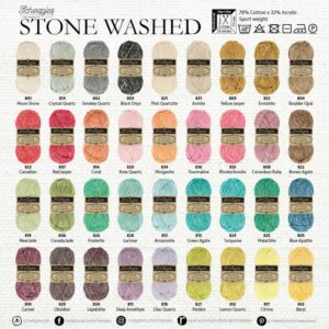 Stone washed