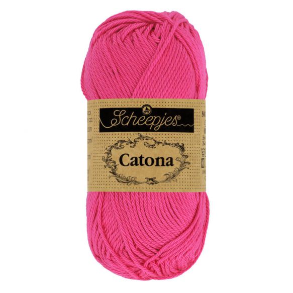 Scheepjes Catona 114 Shocking pink