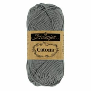 Scheepjes Catona 242 Metal grey