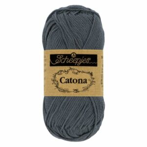Scheepjes Catona 393 Charcoal