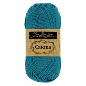 Scheepjes Catona 400 Petrol blue