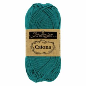 Scheepjes Catona 401 Dark teal