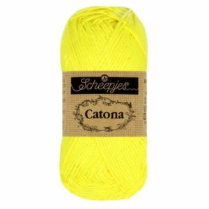 Scheepjes Catona 601 Neon Yellow