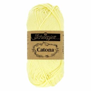 Scheepjes Catona 100 Lemon chiffon
