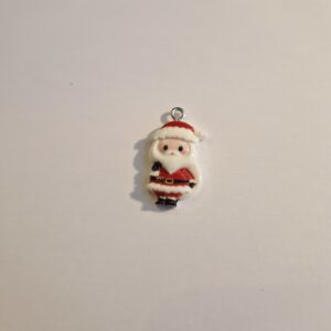 Plastic bedel kerst man