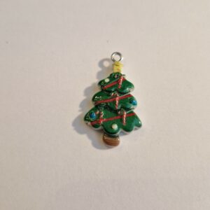 Plastic bedel kerst boom