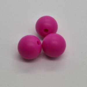 Siliconen kralen Fel roze