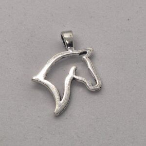 Bedel Hanger paard zilver