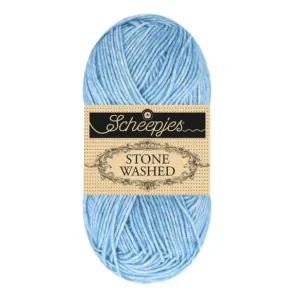 Stone washed 845 Royal azurite